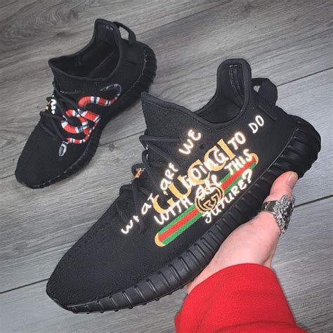 custom gucci yeezys|gucci inspired sneakers.